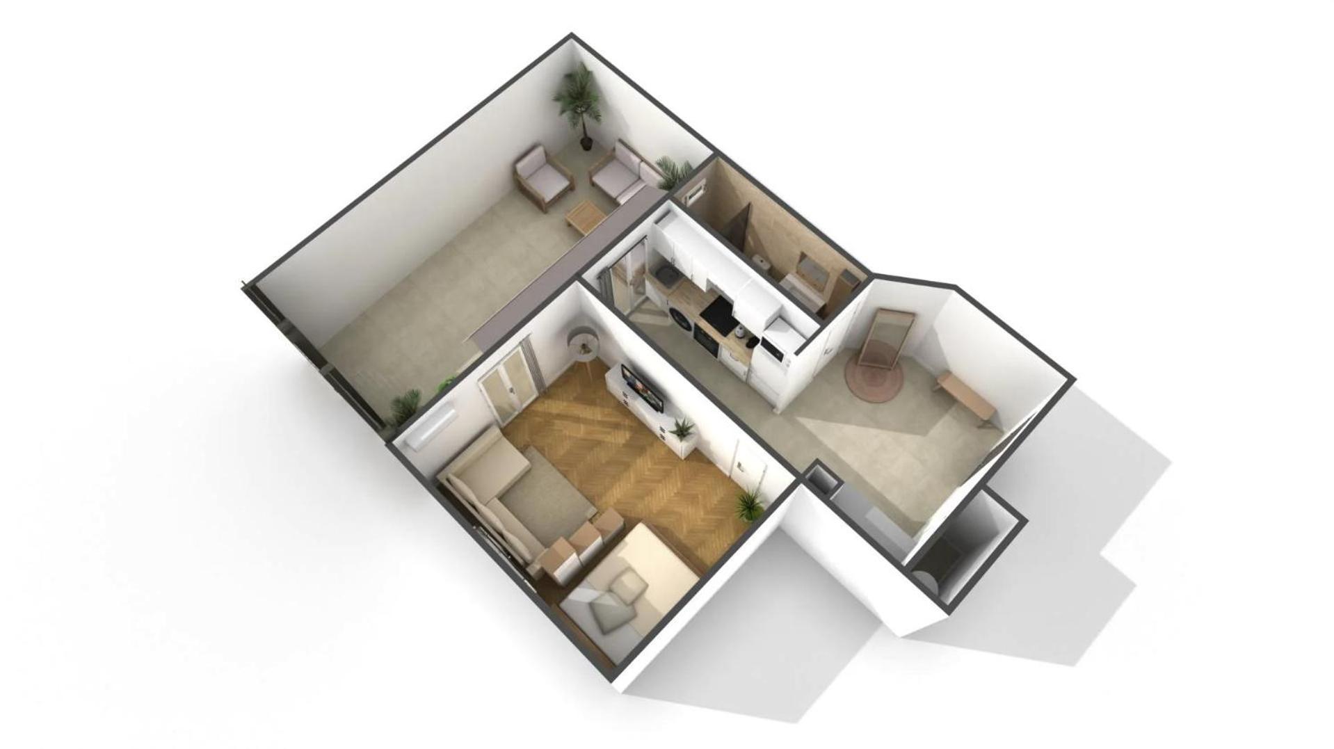 - Bright & Modern - Private Terrace - Aircon - Near Train & *